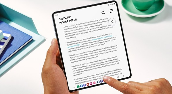 超越期望：三星Galaxy Z Fold5带来全新升级的令人惊艳之旅