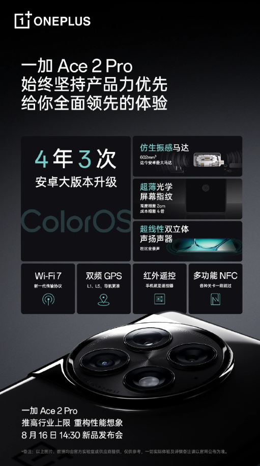 一加Ace 2 Pro：四年大版本升级，系统稳定如新