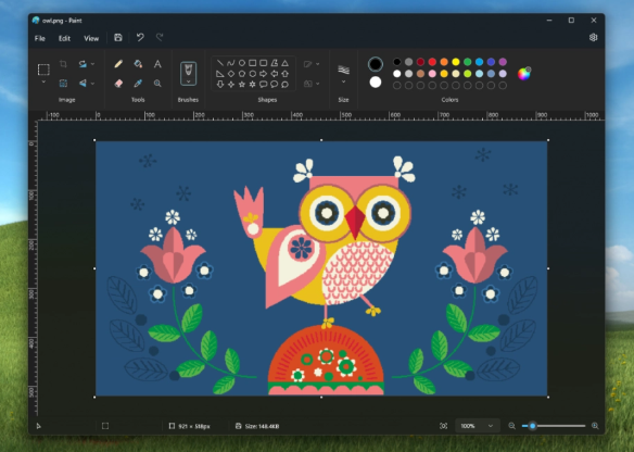 突破画布限制!Windows 11画图应用推出居中显示功能