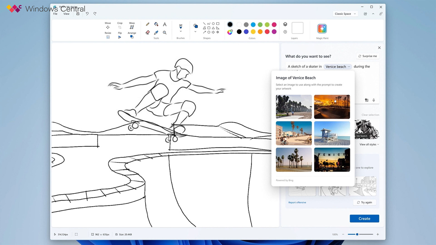 微软将 AI 功能融入 Windows 11 内置应用,为照片、截图、画图等带来全新体验