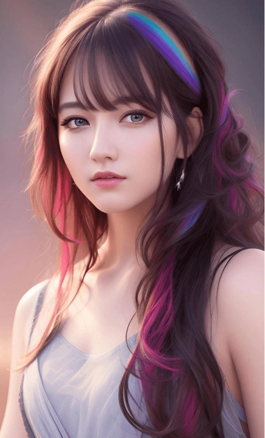 线条的艺术:AI描绘美女形象,彰显多样个性之美!