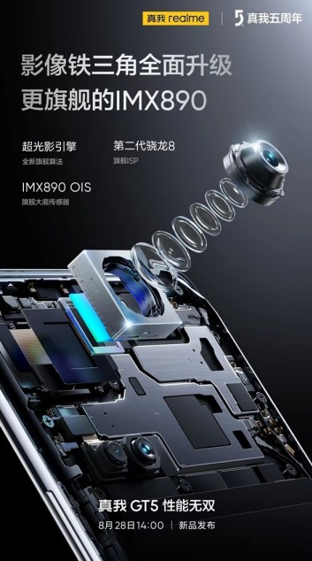 Realme GT5系列即将问世:突破性能与影像领域,战神降临!