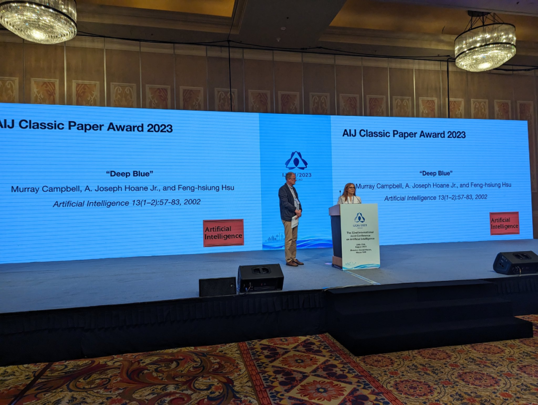 杰出论文摘得者包括DeepMind，经典之作深蓝由IBM超算创造，IJCAI2023奖项揭晓