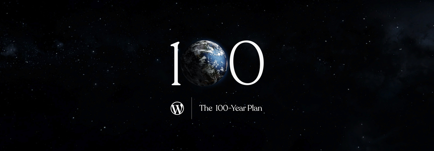 WordPress 宣布推出长达 100 年的域名托管服务,为用户提供持久稳定的解决方案