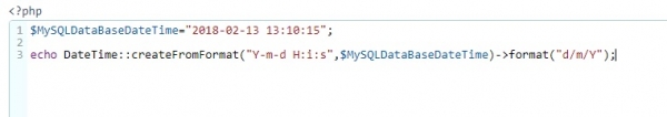仅从 MySQL 中的日期时间字段中提取日期并将其分配给 PHP 变量?