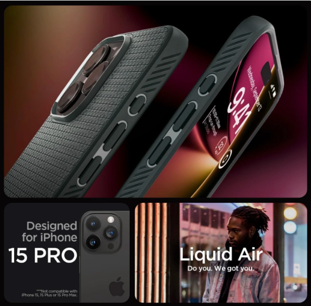 提前揭秘!Spigen亚马逊上架iPhone 15 Pro Max保护套细节披露