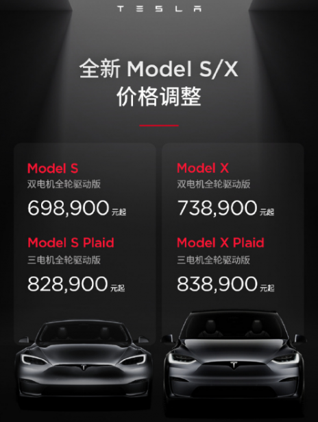 特斯拉车型价格剧烈波动:Model S和Model X价格变动不一,引发车坛关注再度集中