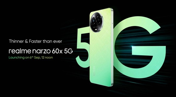 手机新品登场:Narzo 60x 5G和Buds T300引领科技潮流