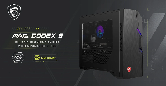 微星发布全新MAG Codex 6主机:领先性能塑造未来游戏体验