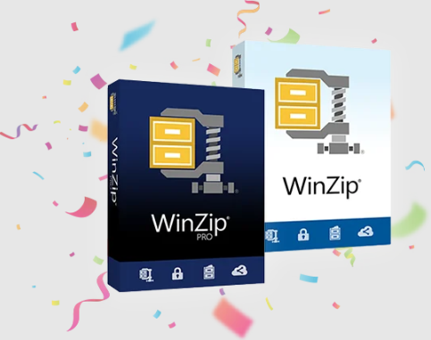 全新设计的WinZip 28主屏幕:提供更方便的文件管理体验
