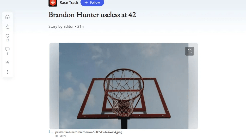 微软新闻推送AI生成讣告引发争议,称已故 NBA 球员“碌碌无为”