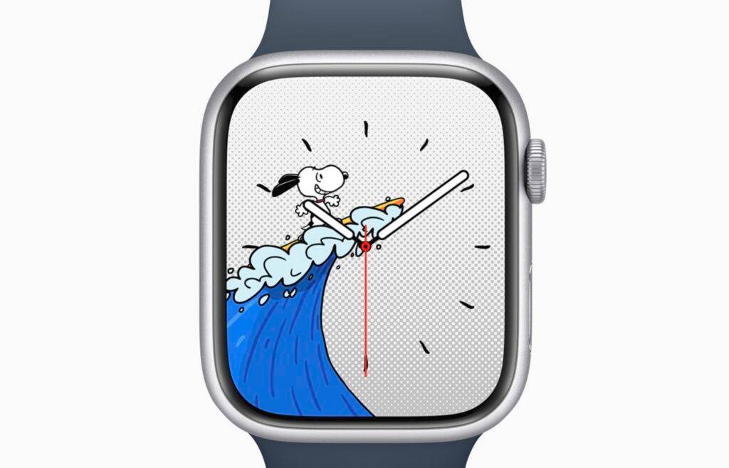 如何更换 watchOS 10 史努比表面?