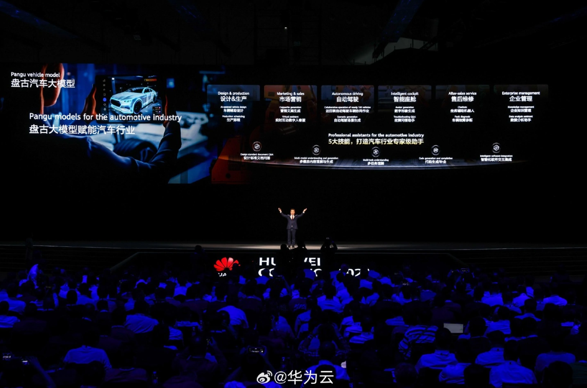 华为全联接大会2023:盘古汽车大模型引领自动驾驶领域的创新趋势