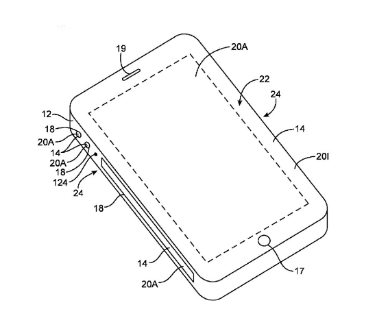 苹果专利曝光：iPhone侧面屏幕即将成为现实