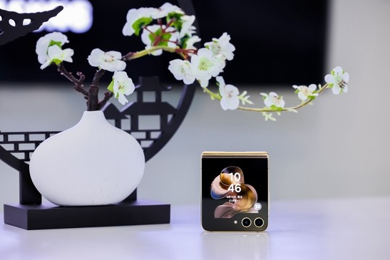 揭示东方雅韵的焕发之道:揭秘三星W24 Flip奢华设计