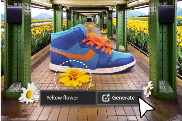 AI图像编辑工具助力创作:Adobe Photoshop在线版震撼发布