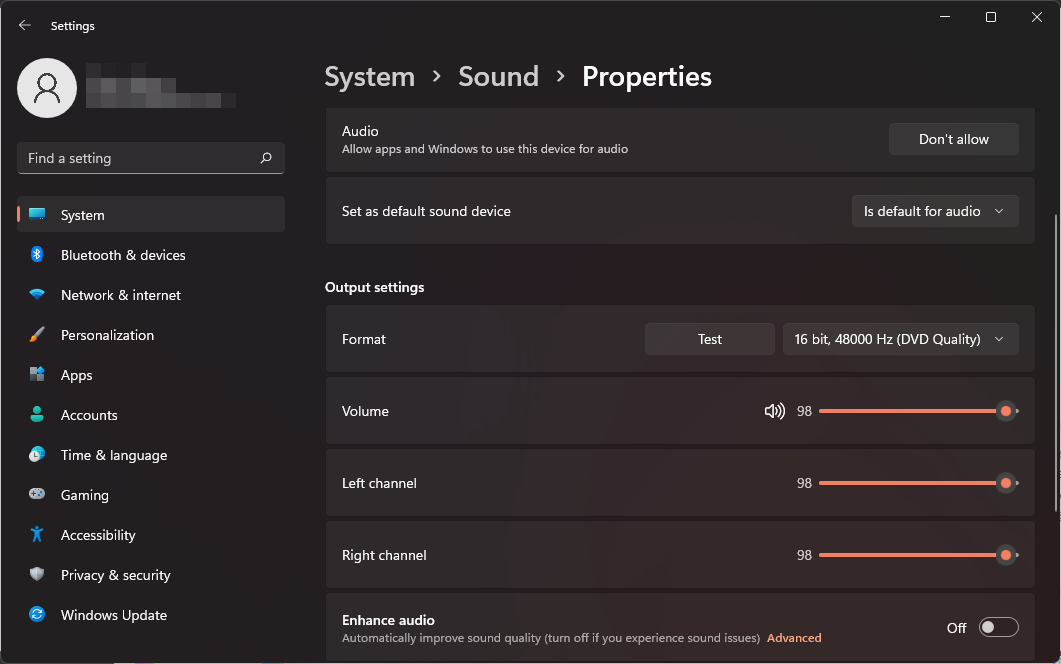 调整 Windows 11 上的音频平衡 [左右声道] 的方法