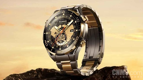 华为Watch Ultimate Design:阿联酋市场惊艳首款黄金智能手表