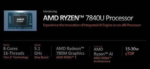 宏碁传奇Edge 16评测：内置Ryzen AI引擎的锐龙7 7840U的性能考察