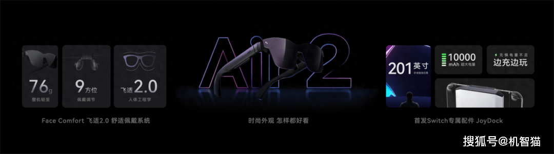 雷鸟推出消费级AR眼镜，既时尚又实用