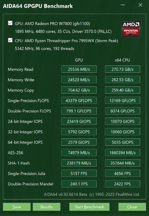 Ryzen Threadripper 7995WX FP32性能超越Xbox和PlayStation