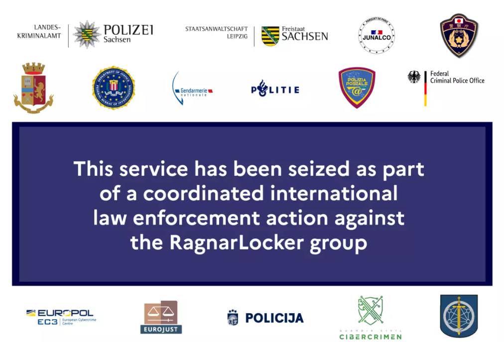 欧洲国际刑警捣毁 Ragnar Locker 勒索软件组织,卡普空曾被攻击