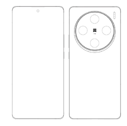 vivo X100 系列手机线稿曝光:全新设计引领安卓旗舰潮流