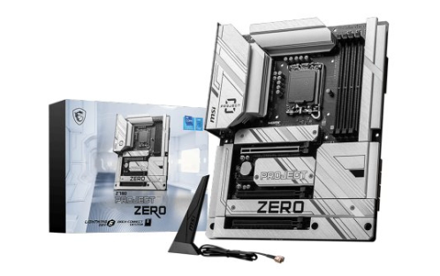 微星揭秘 Z790 PROJECT ZERO 主板,全新接口背插设计令人瞩目