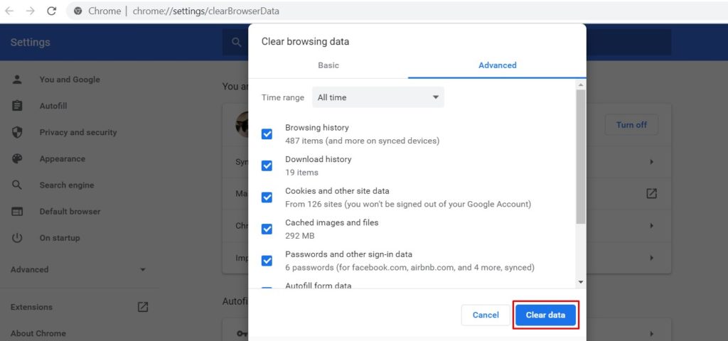 解决Chrome,Google云端硬盘和照片上的“失败网络错误”下载!