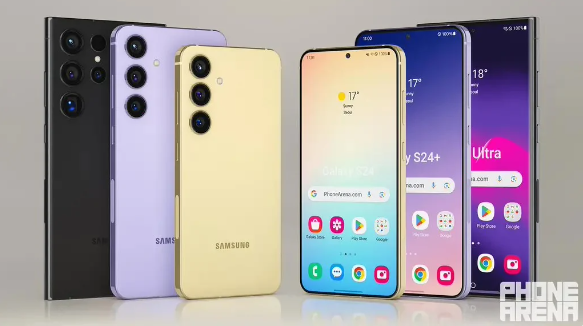 三星 Galaxy S24 系列惊艳外观,7种吸睛配色震撼发布