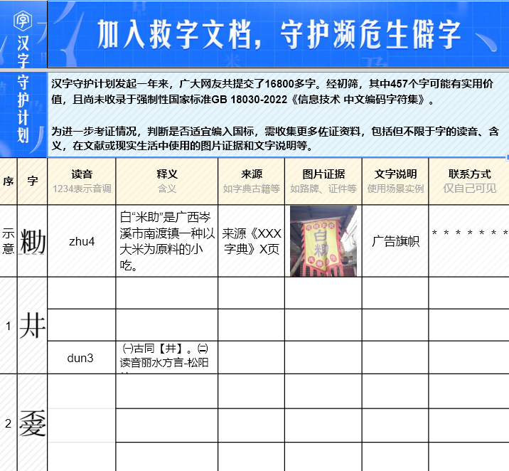 腾讯庆祝 25 周年,推出“救字文档”,致力于为 457 个生僻字提供佐证资料