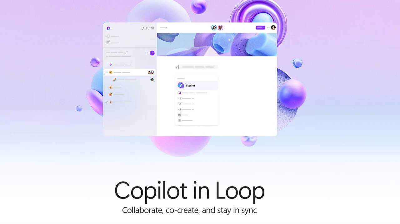 在 Microsoft Loop 协作平台中,如何利用 AI Copilot 进行协作?