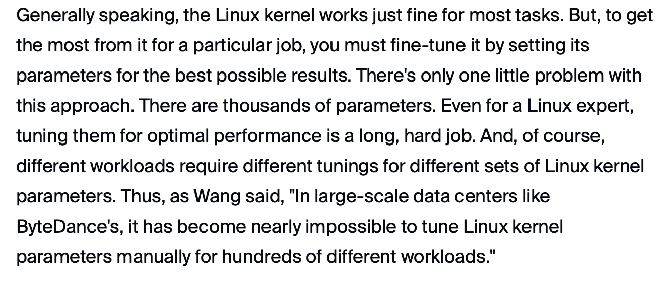 使用 AI 技术优化 Linux 内核,字节跳动实现了减少 30% 的内存占用