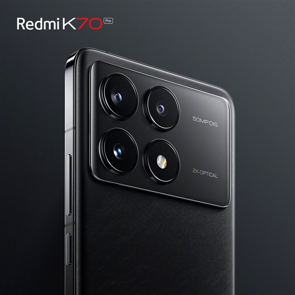 精湛工艺:Redmi K70直屏+直边设计,握感升级再添舒适度