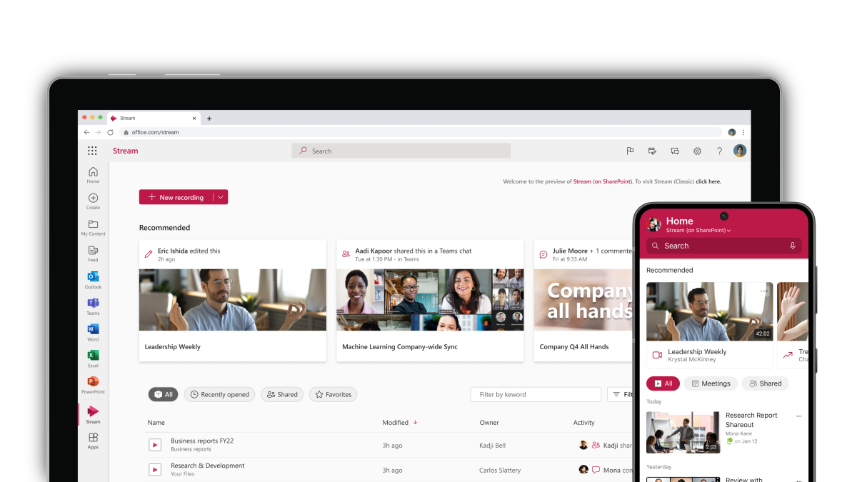 Microsoft 是否在 Microsoft Stream(在 SharePoint 上)中引入修剪视频?新的路线图更新是这样说的