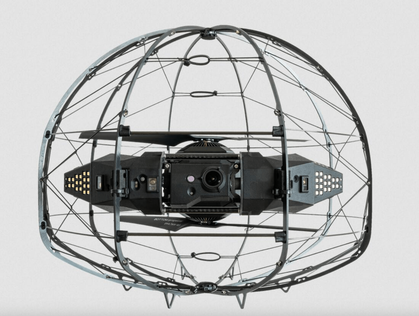 Flybotix 公司推出双旋翼室内无人机ASIO,采用“笼式设计”