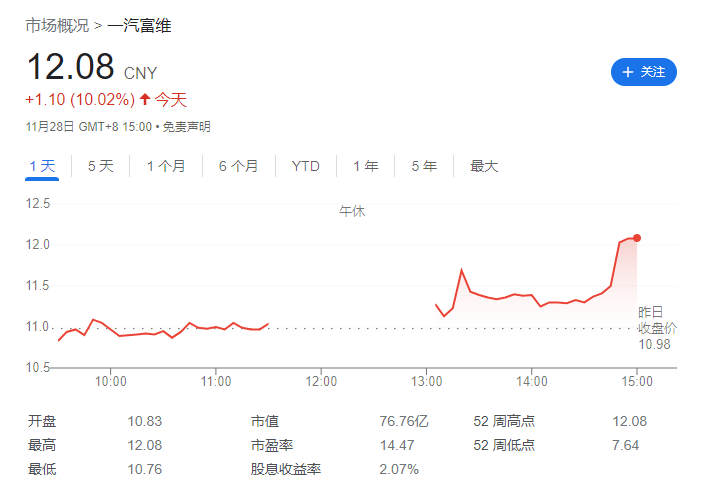 华为余承东敦促一汽集团加入新公司,向“四界”发出邀请