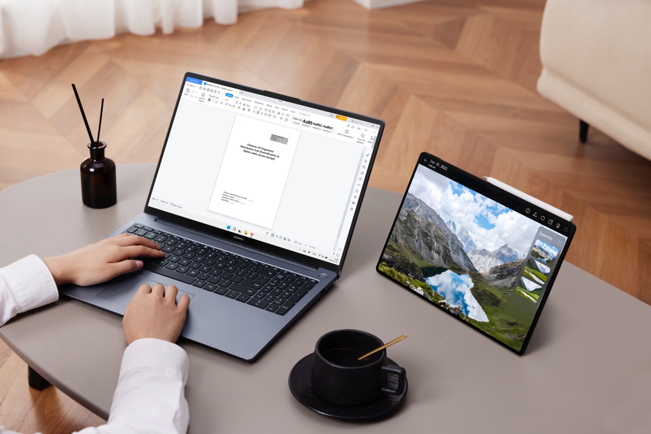 16 英寸大屏笔记本上新!华为新款 MateBook D 16 全方位助力学习生活工作