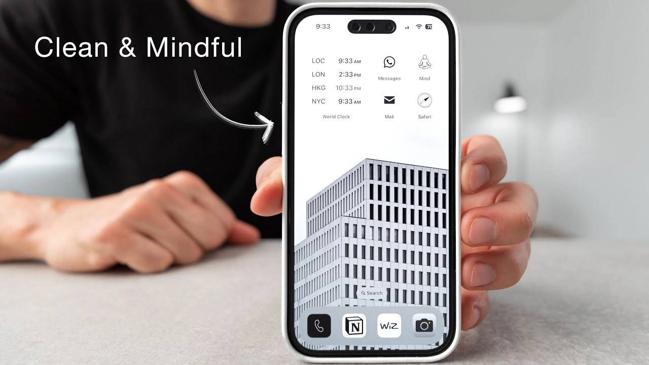 iOS 17:如何打造极简主义的 iPhone 设置