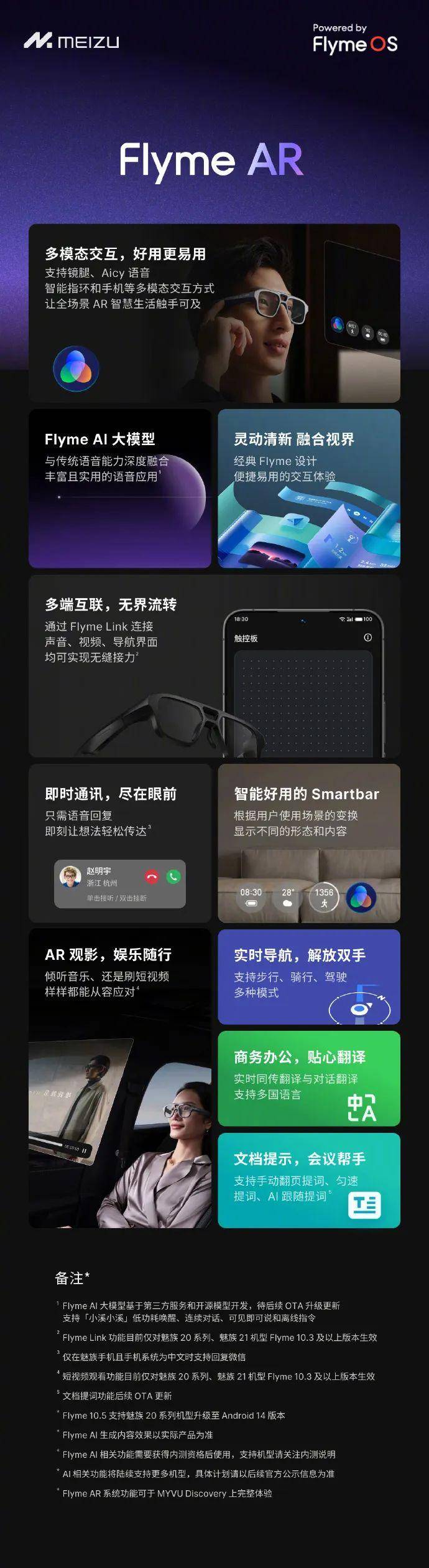 星纪魅族MYVU发布MYVU Discovery AR眼镜，预售价9999元