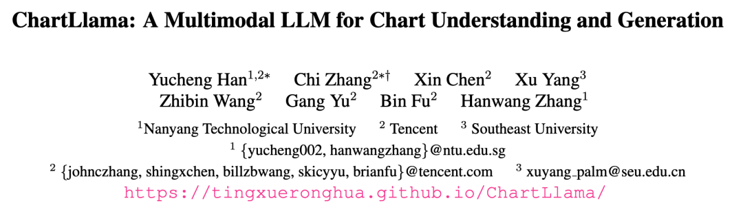 深入理解图表:ChartLlama,腾讯、南洋理工等开源图表巨兽