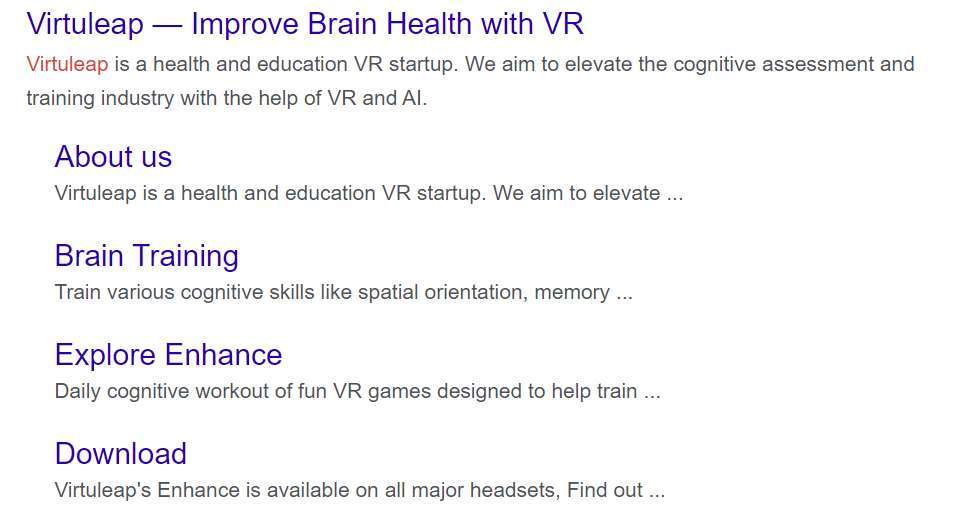 VR技术助力大脑健康,Virtuleap成功获得250万美元融资