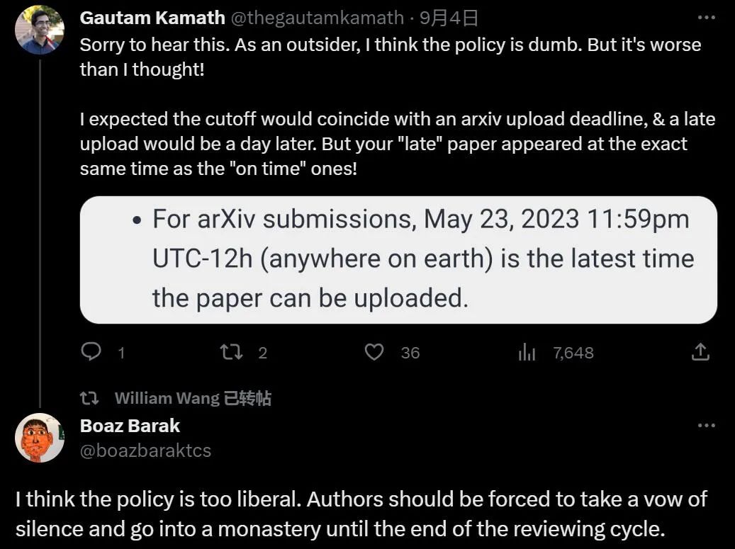 网友谴责ACL主席公开抨击arXiv,建议考虑其他顶级会议