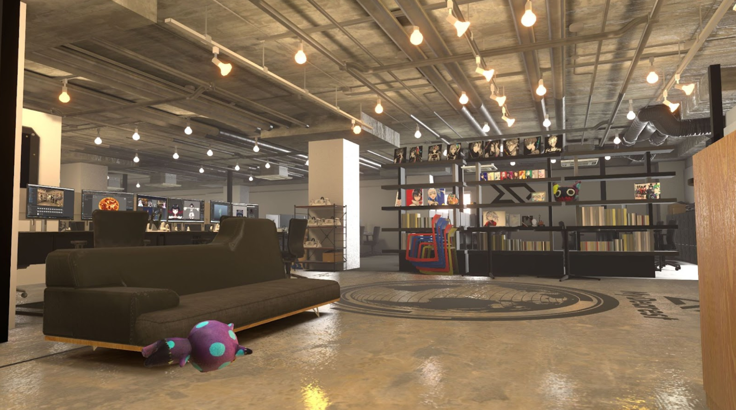 MyDearest在VRChat上发布了日本VR游戏公司的虚拟办公室