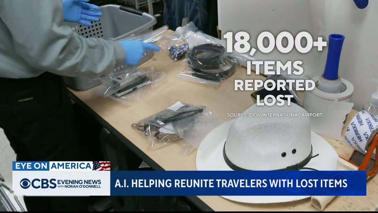 达拉斯机场利用AI提高失物招领效率:每年记录并归还1.8万件物品的90%