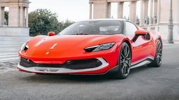 法拉利2004年辉煌的致敬:296 GTB Assetto Fiorano限量版名车