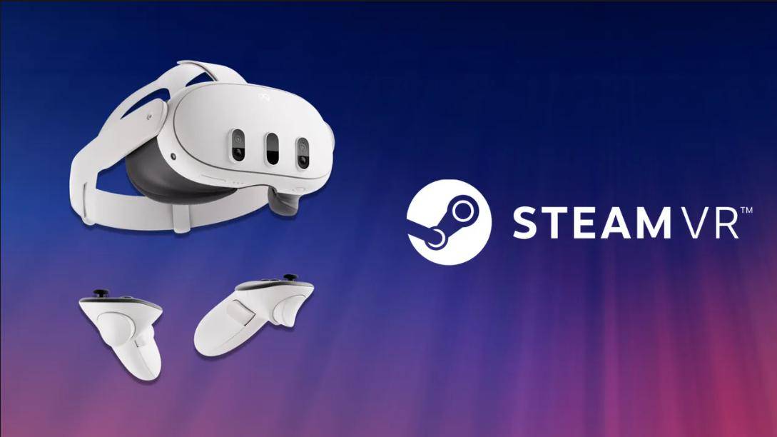 Steam VR 头显排行榜:Quest 3 稳居第四,Meta 在市场占有率超过60%