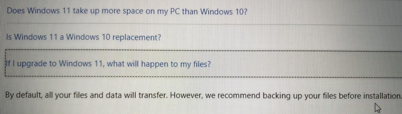Win10升级至Win11是否会造成文件丢失?