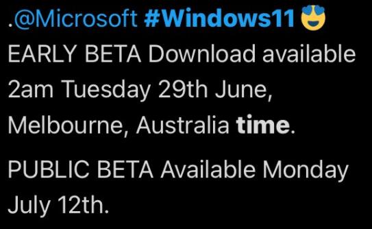 Win11 Dev推送的时间框架解析