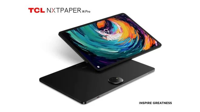更接近纸质书阅读体验,TCL 展示两款 NXTPAPER 3.0 安卓平板